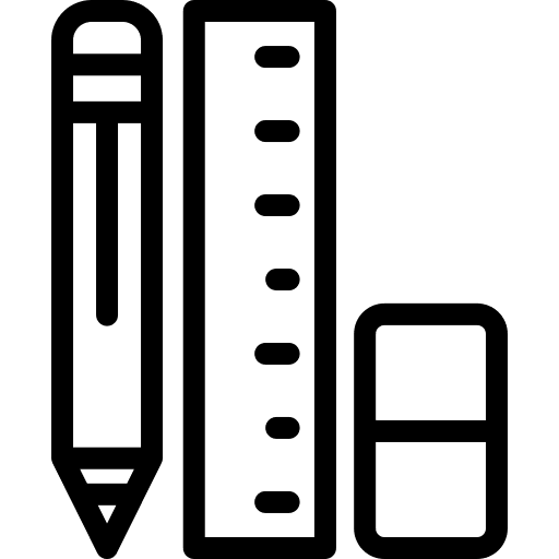 Stationery tool stationery education icon