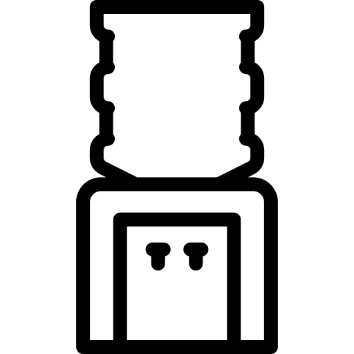 Water dispenser water cooler food and restaurant icon