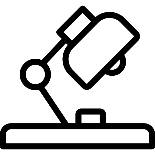 Desk lamp technology furniture and household table lamp icon Desk lamp technology furniture and household table lamp icon