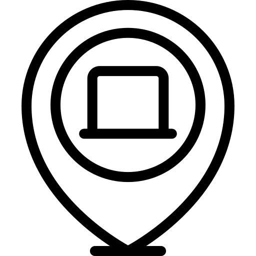 Location office pin placeholder icon Location office pin placeholder icon