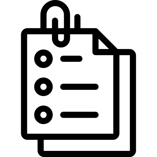 Notes document notes files and folders icon