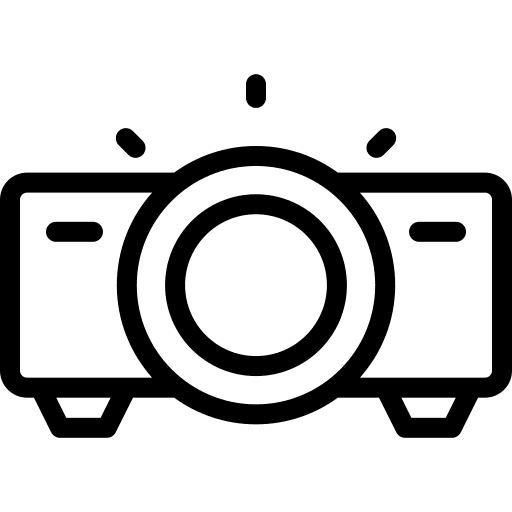 Projector technology electronics projector icon Projector technology electronics projector icon