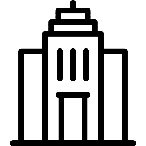 Office building city architecture and city office block icon Office building city architecture and city office block icon