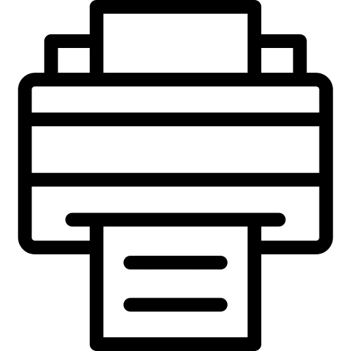 Printer print printing electronics icon Printer print printing electronics icon