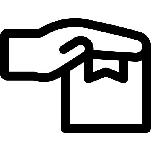 Delivery order shipping and delivery product icon