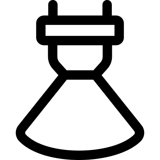 Dress wear femenine clothing icon