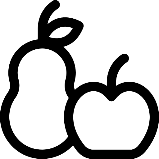 Fruit vegan pear vegetarian icon