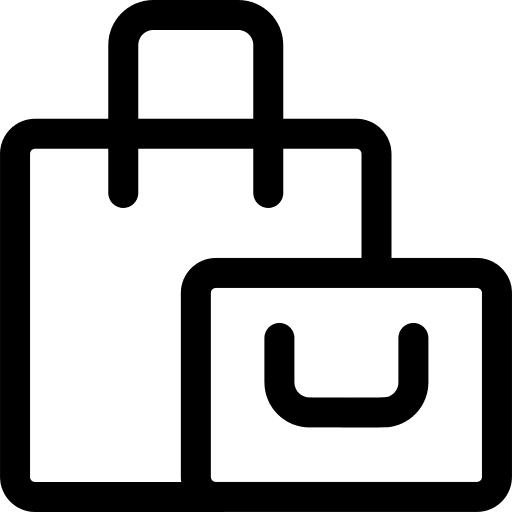 Shopping bag shopper purchase commerce and shopping icon