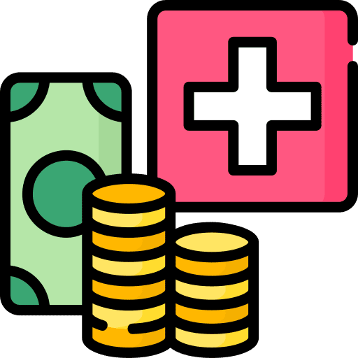 Emergency business and finance emergency insurance icon