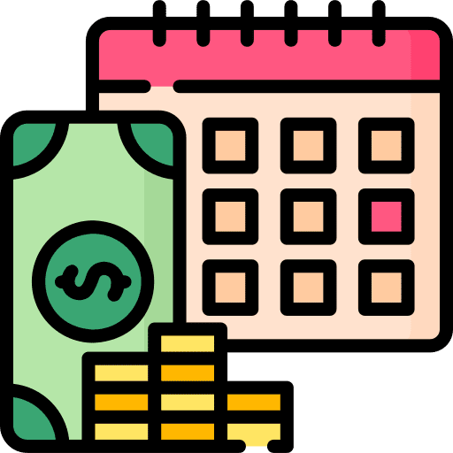 Payday payday cash installment plan icon