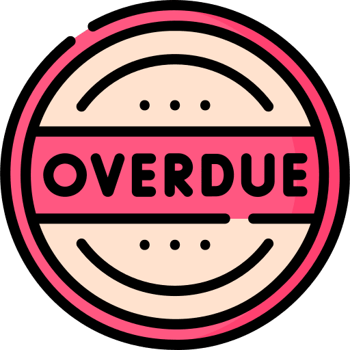 Overdue rush miscellaneous late icon