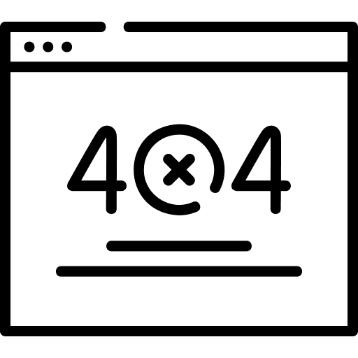 404 error error 404 not found icon