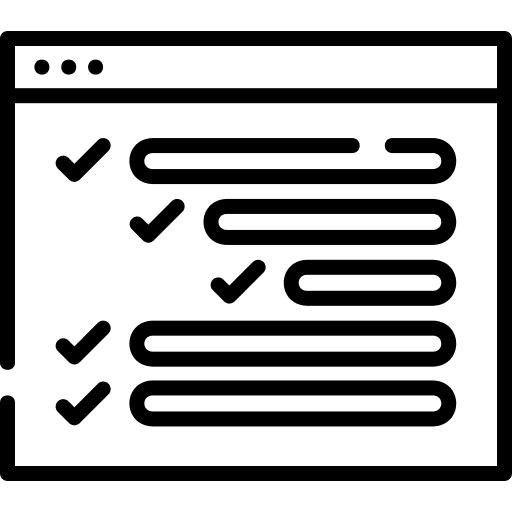 Table content symbol web design edit tools icon