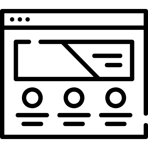 Web edit tools layout design icon Web edit tools layout design icon