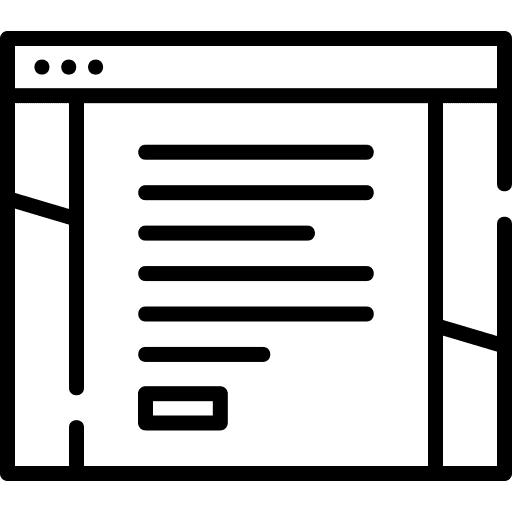 Web layouts layout symbols icon Web layouts layout symbols icon