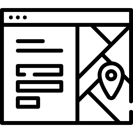 Web widescreen web design symbol icon