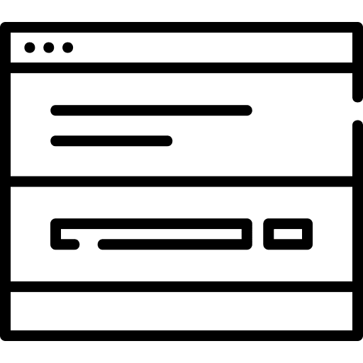 Web symbols web layout icon Web symbols web layout icon