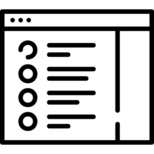 Web ui illustrator web design icon Web ui illustrator web design icon