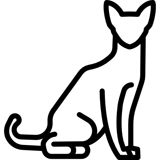 Abyssinian cat animal kitty animals icon Abyssinian cat animal kitty animals icon