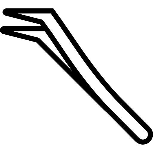 Tweezers surgery medical tweezers icon