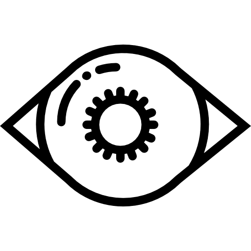 Iris spiral vision iris icon