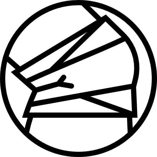 Kneecap medical kneecap bandage icon