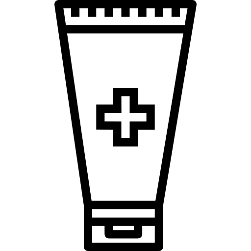 Ointment cosmetic dermathology health care icon
