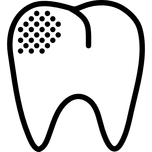 Premolar medical dentist dental icon