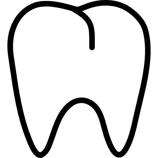 Premolar tooth dental dentist icon