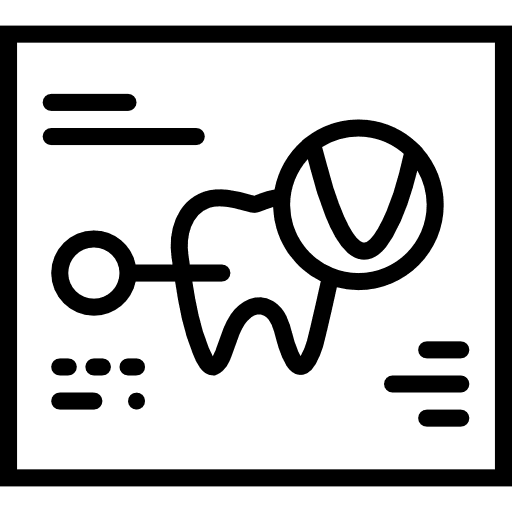 Records dental dentist records icon