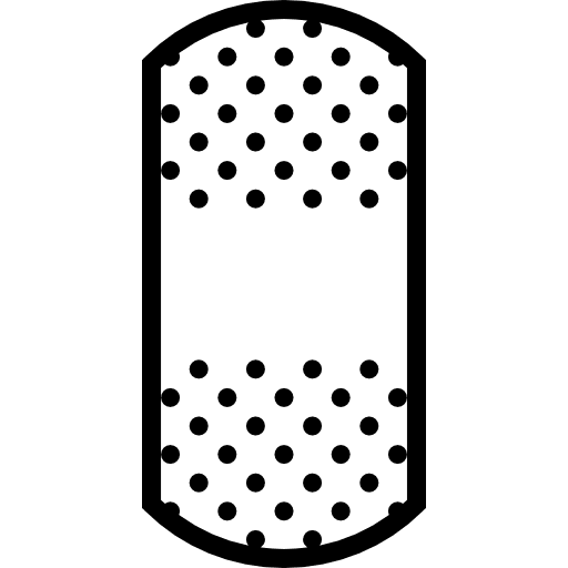 Band aid health care hospital band aid icon