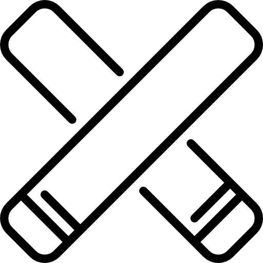 Clave music and multimedia musical instrument clave icon