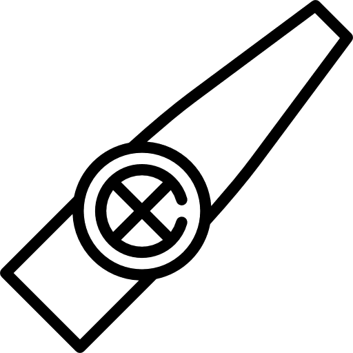 Kazoo music musical instrument kazoo icon