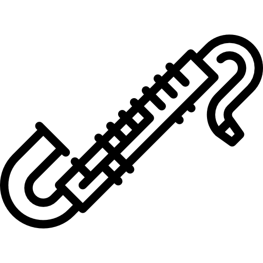 Clarinet music music and multimedia wind instrument icon