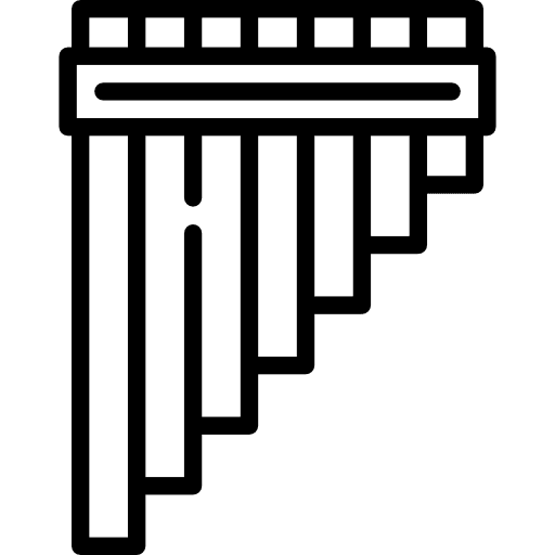 Flute music instrument music music and multimedia icon