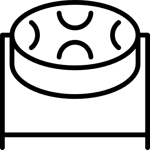 Gong music orchestra gong icon