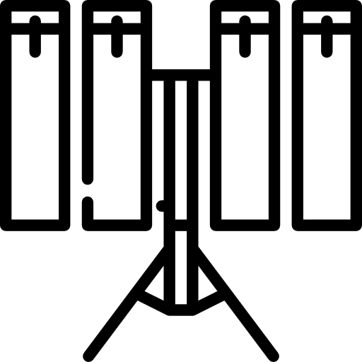 Percussion instruments orchestra percussion instruments music and multimedia icon