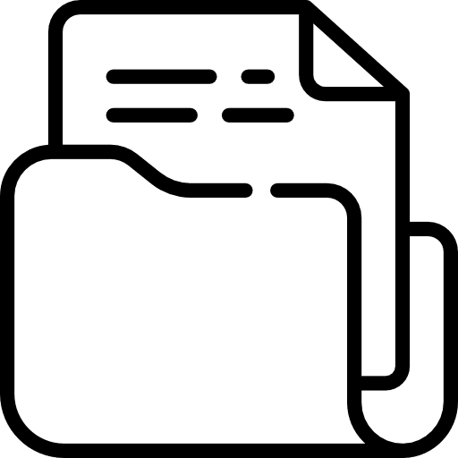 Folder folder office material business and finance icon