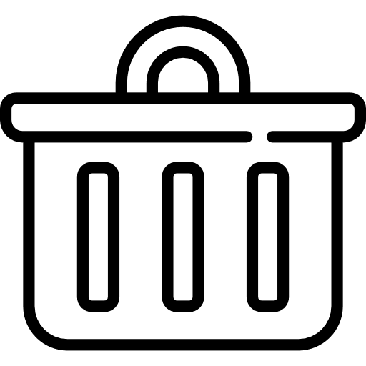 Garbage tools and utensils interface bin icon Garbage tools and utensils interface bin icon