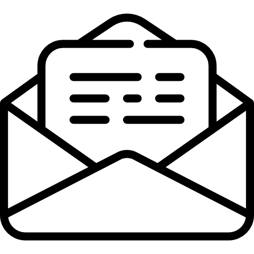 Letter social postcard letter icon Letter social postcard letter icon