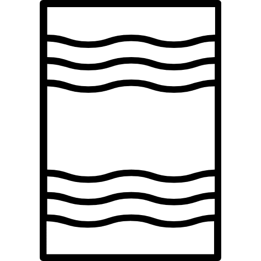 Towel travel towel beach towel icon