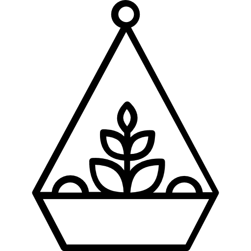 Plant garden leaves botanical icon