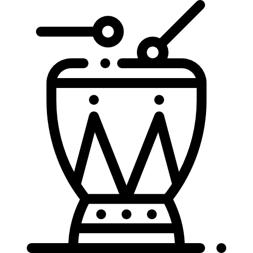 Djembe musical instrument percussion instrument djembe icon Djembe musical instrument percussion instrument djembe icon