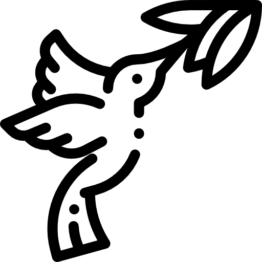 Bird animals peace dove icon Bird animals peace dove icon