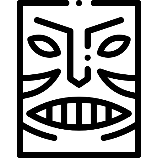 Tiki cultures tropical tiki icon Tiki cultures tropical tiki icon