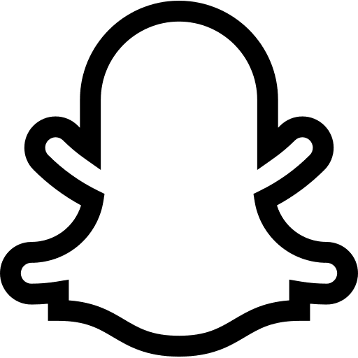 Snapchat logotype brand social media icon Snapchat logotype brand social media icon