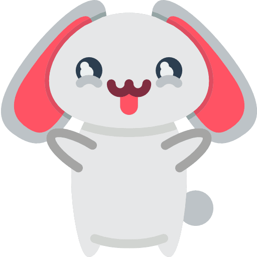 Bunny animals rabbit easter icon