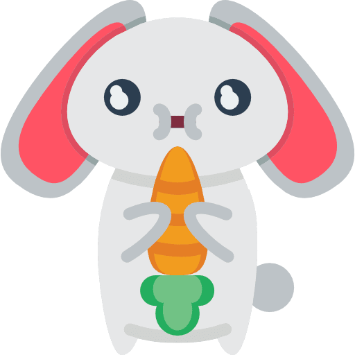 Bunny easter rabbit bunny icon