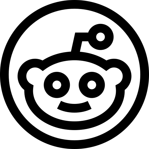 Reddit brand logos social network icon Reddit brand logos social network icon