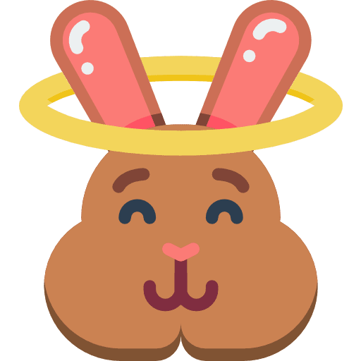 Bunny easter bunny rabbit user icon